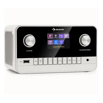 Auna Connect 100 MKII, Internetes rádió, Media Player, Bluetooth, DAB/DAB+, alkalmazásvezérlés