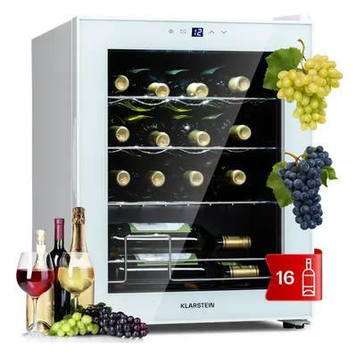 Klarstein Shiraz 16 Quartz, borhűtő, 42 liter, 160 W, 5 - 18 °C, érintőképernyős vezérlőpanel