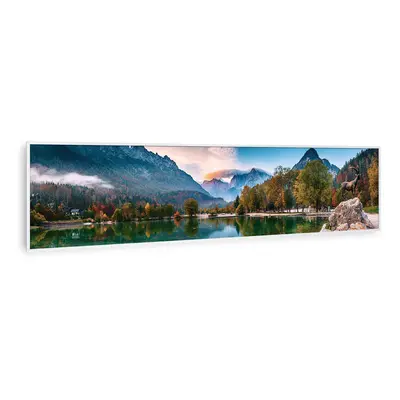 Klarstein Wonderwall Air Art Smart, infravörös hősugárzó, 120 x 30 cm, 350 W, tenger