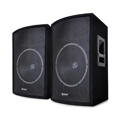 Skytec SL12, passzív hangfal pár, 12" woofer, 200 W/300 W max., 2-sávos bassreflex