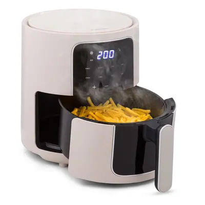 Klarstein Crisp-Pro, forrólevegős fritőz, 1400 W, 3,5 l, 8 program, időzítő