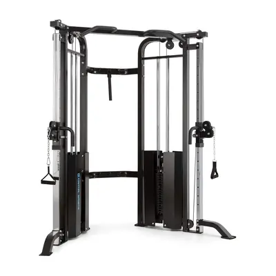 Capital Sports Xtrakter, edzőtorony, áthidalt torony két tárcsával, 2 x 90kg, acél, fekete