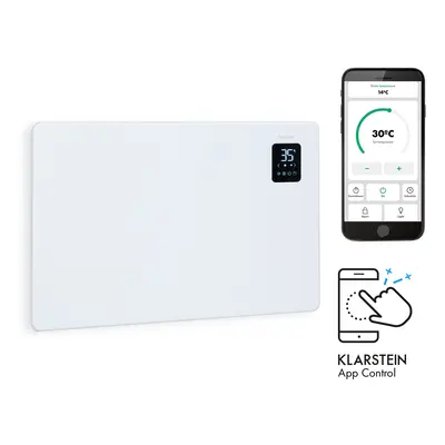 Klarstein Bansin Smart 1500, konvektor, 1500 W, vezérlés applikáción keresztül