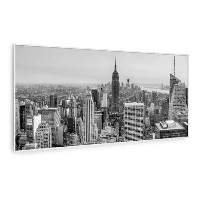 Klarstein Wonderwall Air Art Smart, infravörös hősugárzó, 120 x 60 cm, 700 W, New York City