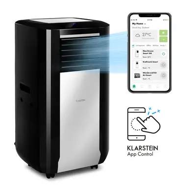 Klarstein Max Breeze Smart, mobil klíma, 15000 BTU/ó (4,4 kW), A energiahatékonysági osztály