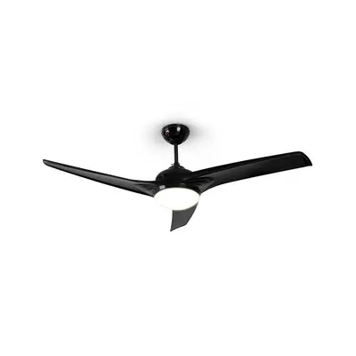 Klarstein Figo, mennyezeti ventilátor, 52" (132 cm) ø, teljesítmény: 55 W, fekete