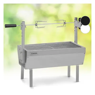 Klarstein Sauenland Mini, forgó grill nyárssal, forgó nyárs, 4 W, 12 kg max., rozsdamentes acél