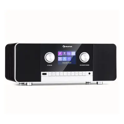 Auna Connect 120 MKII, internetes rádió, Bluetooth, WLAN, DAB/DAB+, USB, AUX