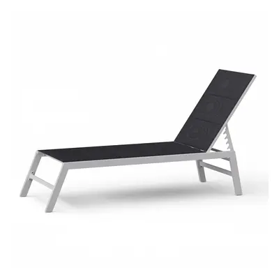 Blumfeldt Lounger Renazzo XXL, nyugágy, 160 kg teherbírás, 5 fokozatú állítás, vízlepergető