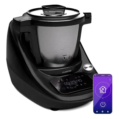 Klarstein Aria Smart, konyhai robotgép, 1700 W, 3,3 l, alkalmazásvezérlés, gőzölős tartozék