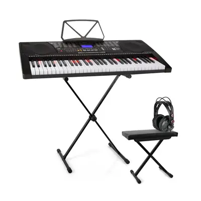 SCHUBERT Etude 225, USB keyboard szett, fülhallgató, pad és állvány