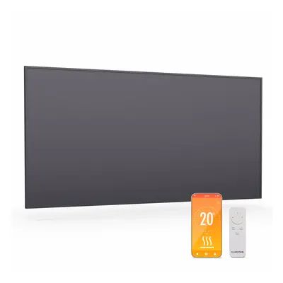 Klarstein Wonderwall Smart Infravörös hősugárzó, 60 x 120cm, Applikáció, 770 W, Heti időzítő, IP