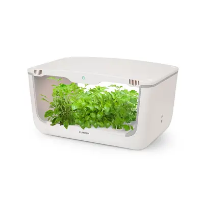 Klarstein GrowIt Farm, intelligens otthoni kert, 28 növény, 48 W-os LED, 8 liter