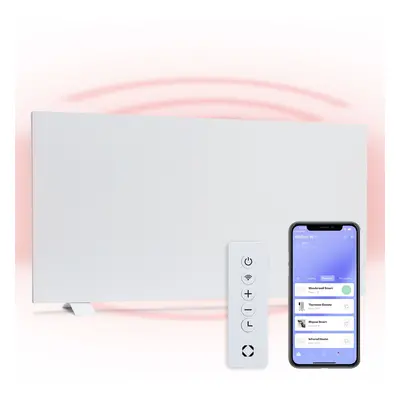 Klarstein Taal Smart, hibrid infravörös hősugárzó, 105 x 56 cm, 750 W, heti időzítő, IP25