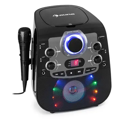 Auna StarMaker 2.0, karaoke rendszer, bluetooth, CD lejátszó, mellékelve mikrofon