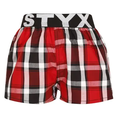 Tarka gyerek klasszikus boxeralsó Styx sport gumi (BJ935)