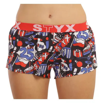 25 év art női boxeralsó Styx sport gumi (T1454)