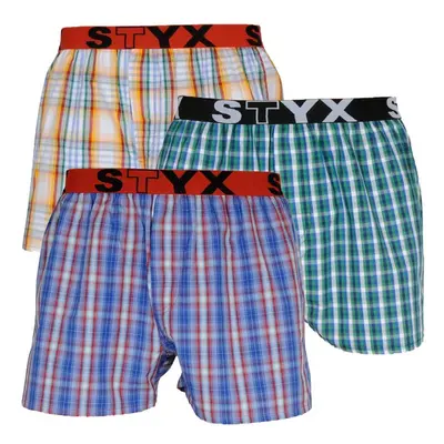 3PACK Tarka férfi klasszikus boxeralsó Styx sport gumi (B1051013)