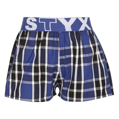 Tarka gyerek klasszikus boxeralsó Styx sport gumival (BJ940)