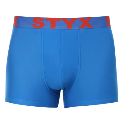 Kék férfi boxeralsó Styx sport gumi (G1167)