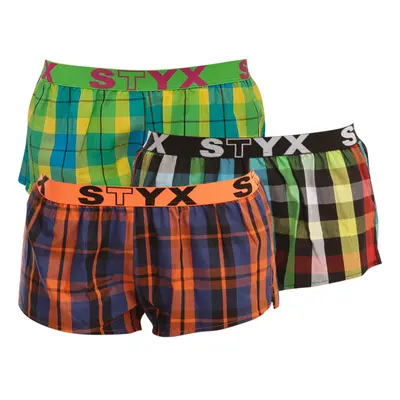 3PACK tarka női boxeralsó Styx sport gumi (T8132628)