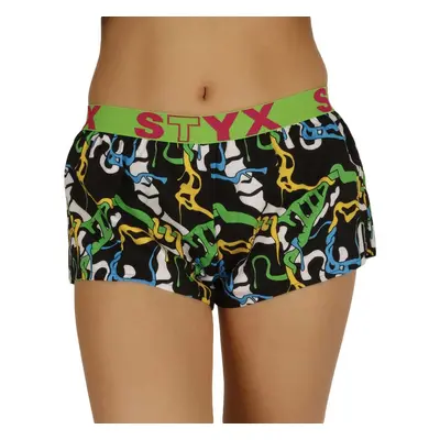 Jungle art női boxeralsó Styx sport gumi (T956)