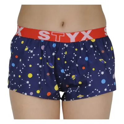 Bolygók art női boxeralsó Styx sport gumi (T1057)