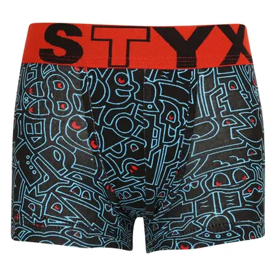 Gyerek boxeralsó Styx art sport gumi firkálás (GJ1256)