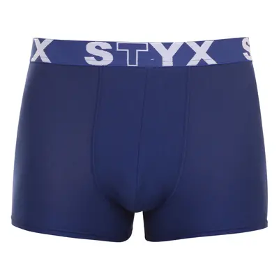 Sötétkék férfi boxeralsó Styx sport gumi (G968)