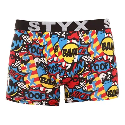 Poof long art férfi boxeralsó Styxsport gumi (U1153)