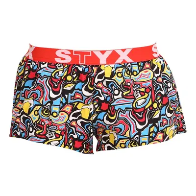 Vázlat art női boxeralsó Styx sport gumi (T1254)