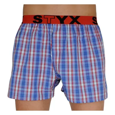 Tarka férfi klasszikus boxeralsó Styx sport gumi (B110)