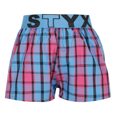 Tarka gyerek klasszikus boxeralsó Styx sport gumi (BJ934)