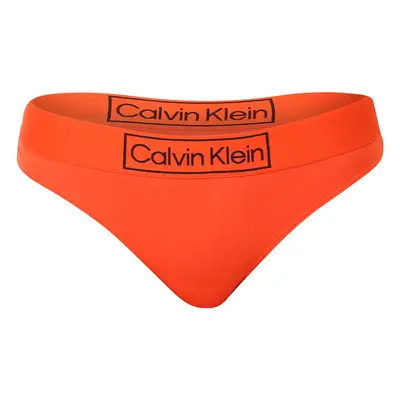 Calvin Klein Narancssárga női tanga (QF6774E-3CI)