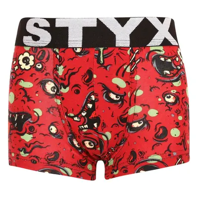 Gyerek boxeralsó Styx art sport gumi zombi (GJ1451)