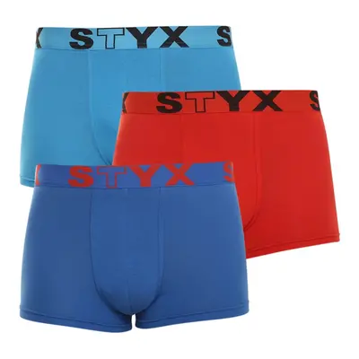 3PACK tarka férfi boxeralsó Styx sport gumi (G9676964)