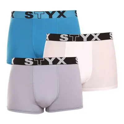 3PACK tarka férfi boxeralsó Styx sport gumi (G969106167)