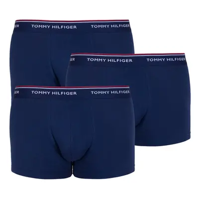 3PACK sötétkék Tommy Hilfiger férfi boxeralsó (1U87903842 409)