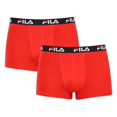 2PACK Piros Fila férfi boxeralsó (FU5142/2-118)