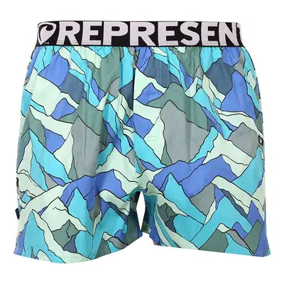 Férfi klasszikus boxeralsó Represent exclusive Mike glacier spot (R2M-BOX-0750)