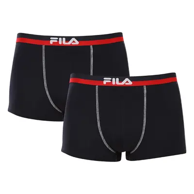 2PACK sötétkék Fila férfi boxeralsó (FU5020/2-321)