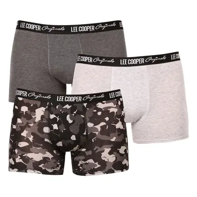 3PACK tarka Lee Cooper férfi boxeralsó (LCUBOX3P1-1946709)