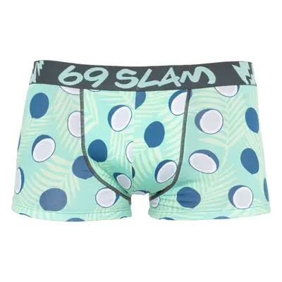 Férfi boxeralsó 69SLAM hip bamboo coco blue