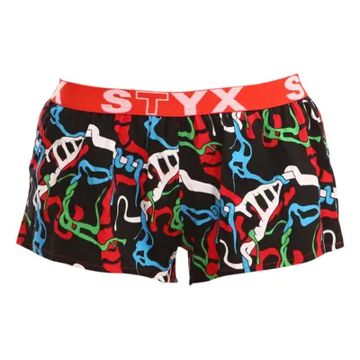 Jungle art női boxeralsó Styx sport gumi (T1157)