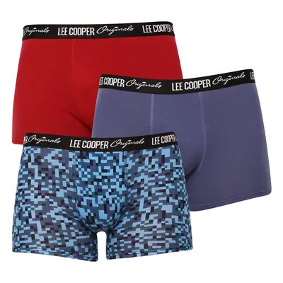 3PACK többszínű Lee Cooper férfi boxeralsó (LCUBOX3P2-1946710)