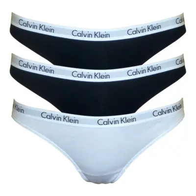 3PACK tarka Calvin Klein női tanga (QD3587E-WZB)