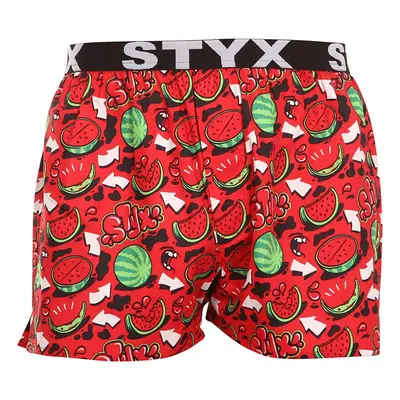 Dinnye art férfi klasszikus boxeralsó Styx sport gumi (B1459)