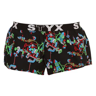 Struktúra art női boxeralsó Styx sport gumi (T958)