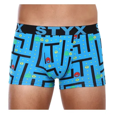 Férfi boxeralsó Styx art sport gumi túlméretezett játék (R1259)