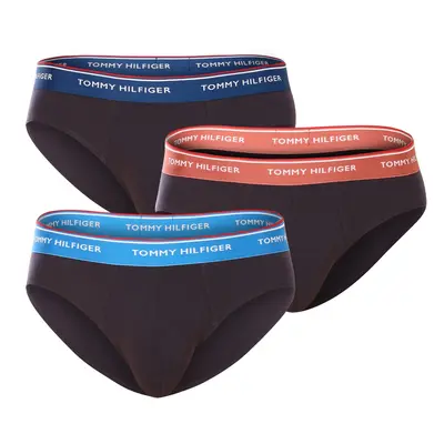 3PACK sötétkék Tommy Hilfiger férfi slip alsónadrág (UM0UM03119 0VX)